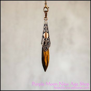 Rhombus Pendulum Tiger Eye