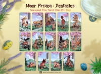Seasonal Fox Tarot II Day