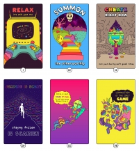 Rainbow Brainskull Oracle Deck