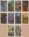 Akashic Eye Tarot White Border Edition
