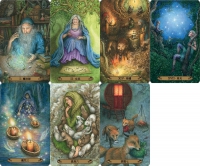 魔法森林塔羅：78張童話故事牌卡，連結古老森林的神秘智慧，透析你的內在與人生 (Forest Of Enchantment Tarot)