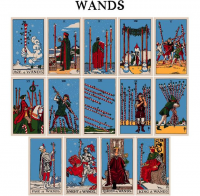 The RWS Christmas Tarot Deck