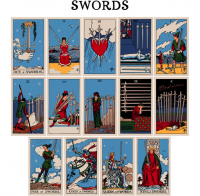 The RWS Christmas Tarot Deck
