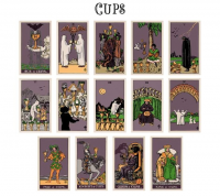 The RWS Halloween Tarot Deck