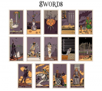 The RWS Halloween Tarot Deck