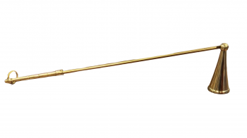 Long Brass Candle Snuffer