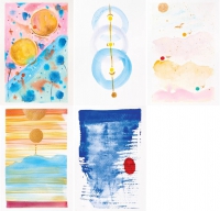 明鏡智慧：108禪修覺醒卡(108張手繪中英牌卡+中英說明頁+精美硬殼收藏盒) (Mirror-Like Wisdom)