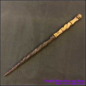 Wenge & Zebrano Wood Wand