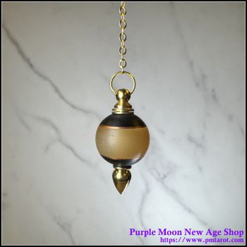 African Sandalwood & Goat Horn Pendulum
