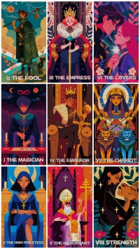 熱島風鈴塔羅牌