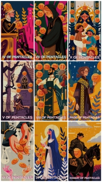 熱島風鈴塔羅牌 迷你版