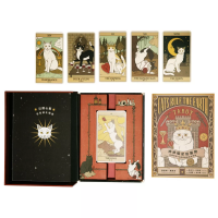 神祕喵星塔羅牌：給貓奴的78張塔羅牌與說明冊 (Cats Rule The Earth Tarot: 78 Card Deck And Guidebook For The Feline-Obsessed)