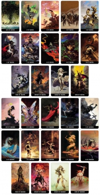 Frazetta Fantasy Tarot - Limited Edition