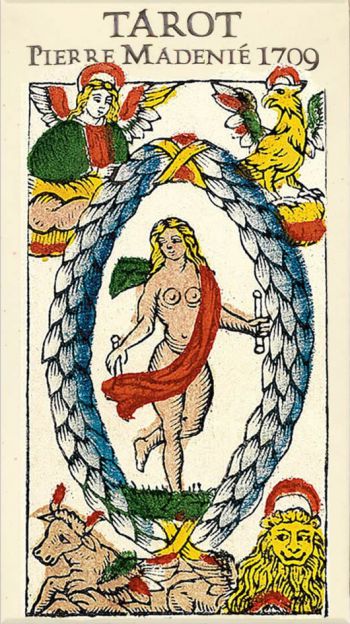 Tarot Pierre Madenie 1709
