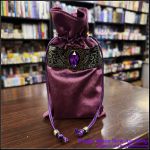 Purple Velvet Tarot Bag