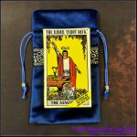 Blue Velvet Tarot Bag