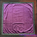 Purple Velvet Tarot Cloth