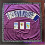 Purple Velvet Tarot Cloth