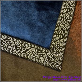 Blue Velvet Tarot Cloth
