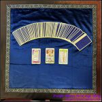 Blue Velvet Tarot Cloth