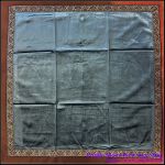 Aqua Green Velvet Tarot Cloth