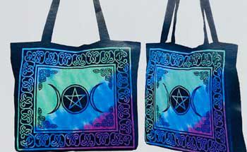Triple Moon tote bag